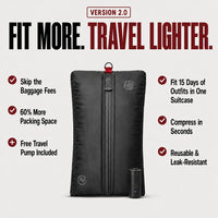 Air Fold™ Pack More. Check Less. Skip the Extra Baggage Fees.
